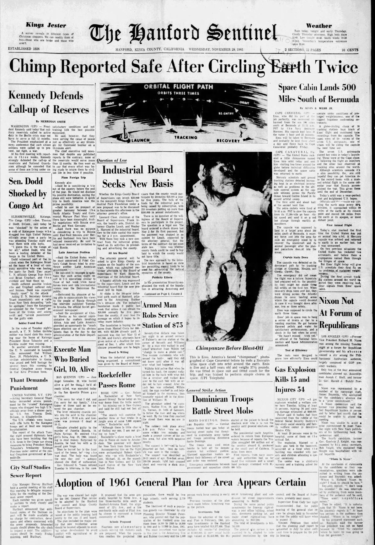 Hanford Sentinel